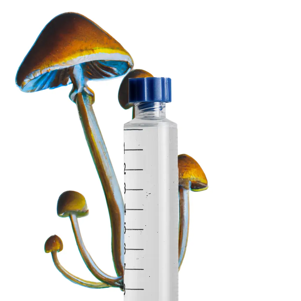 Golden Teacher Spore Syringe